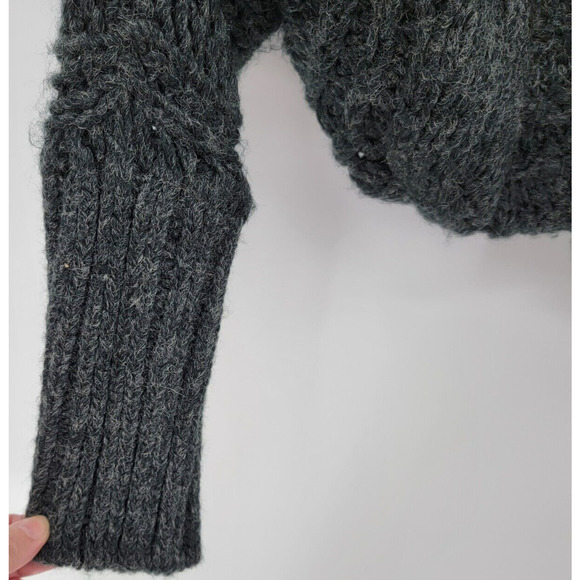 C. Luce Women's Small Wool Blend Long Sleeve Cocoon Cardigan Open Front NWT - Picture 3 of 10